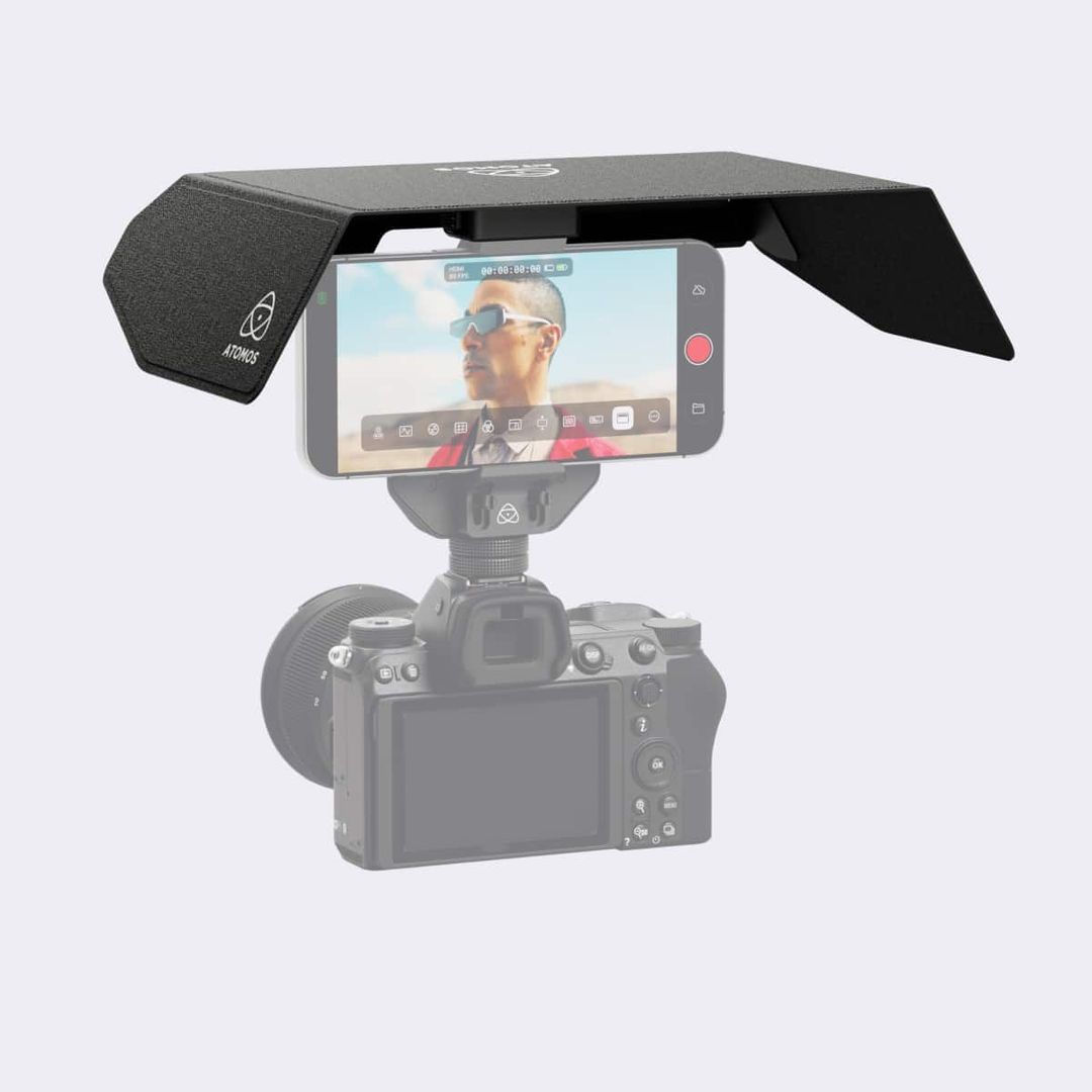 Atomos ATOMSUN010 camera monitor hood Black - Image 1