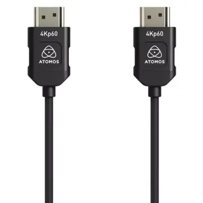 Atomos 4K60p HDMI Silicon Cable – Full to Full HDMI – 45cm - Thumbnail 2