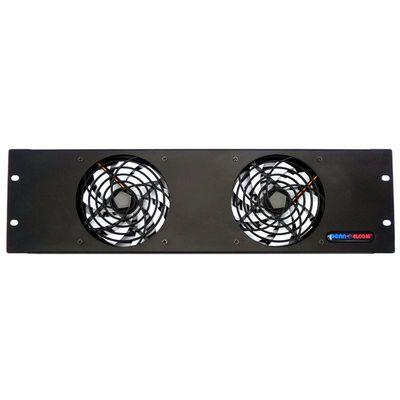 Penn Elcom FP02-Q-3U rack accessory Fan panel