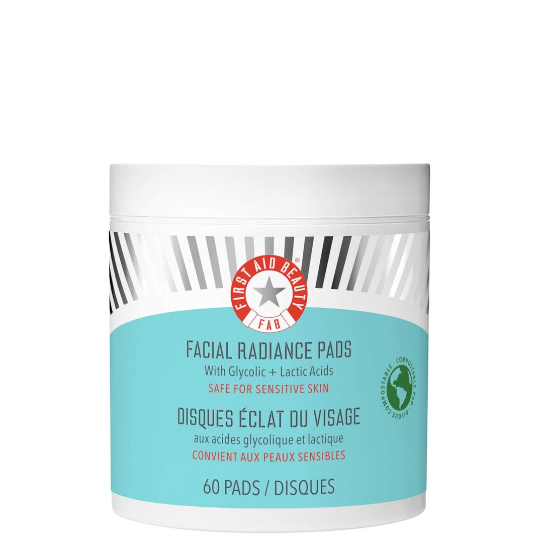 First Aid Beauty Facial Radiance Pads with Glycolic and Lactic Acids - Image 1
