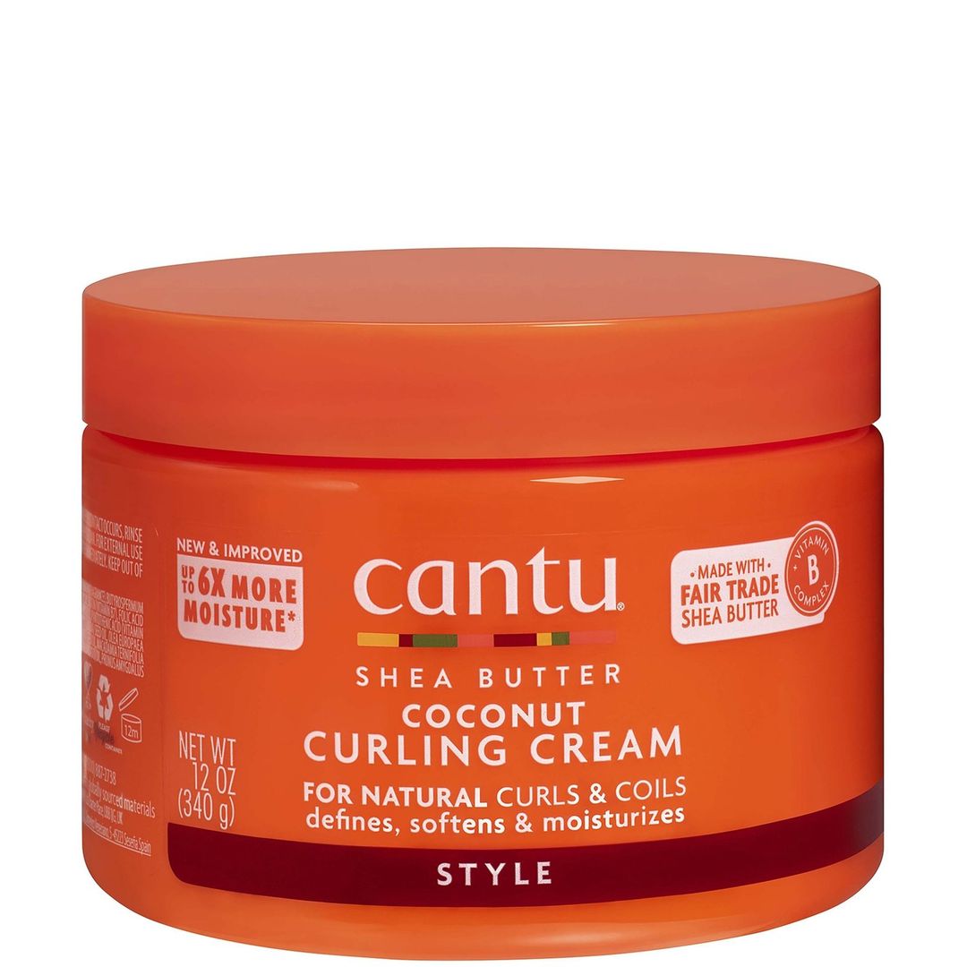 Cantu Shea Butter for Natural Hair Coconut Curling Cream 340 g - Image 1