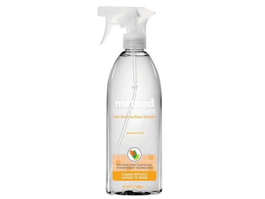 Method, Daily Shower Clean, Passion Fruit, 400ml, Non-Toxic - White - Passion Fruit 400ml