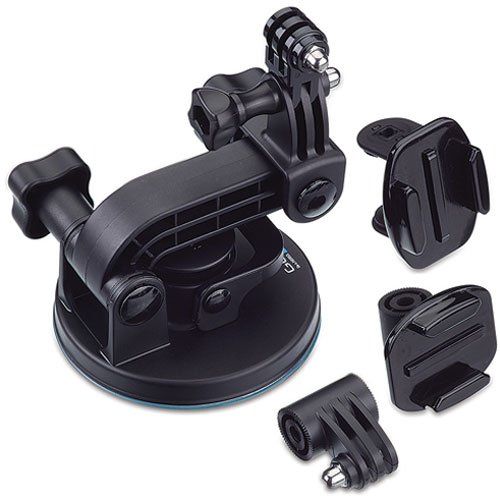 GOPRO Suction Cup Camera Mount - Black, Black - Image 1