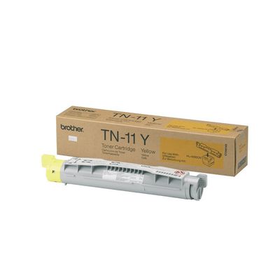 Brother TN-11Y Toner yellow. 6K pages/5% for Brother HL-4000 CN