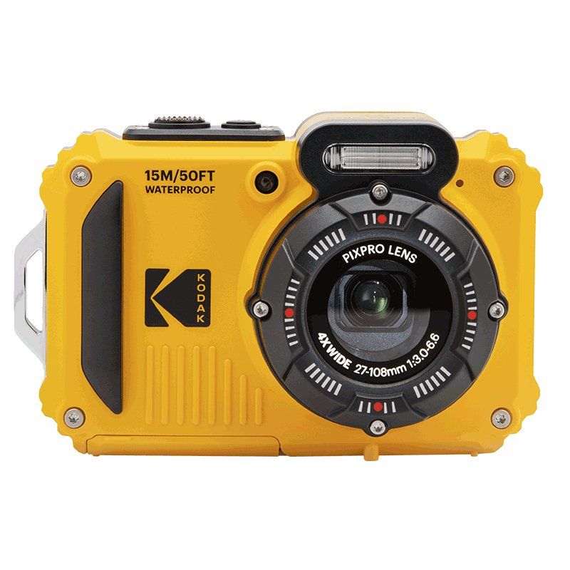 KODAK PIXPRO WPZ2 Tough Compact Camera - Yellow, Yellow - Image 1