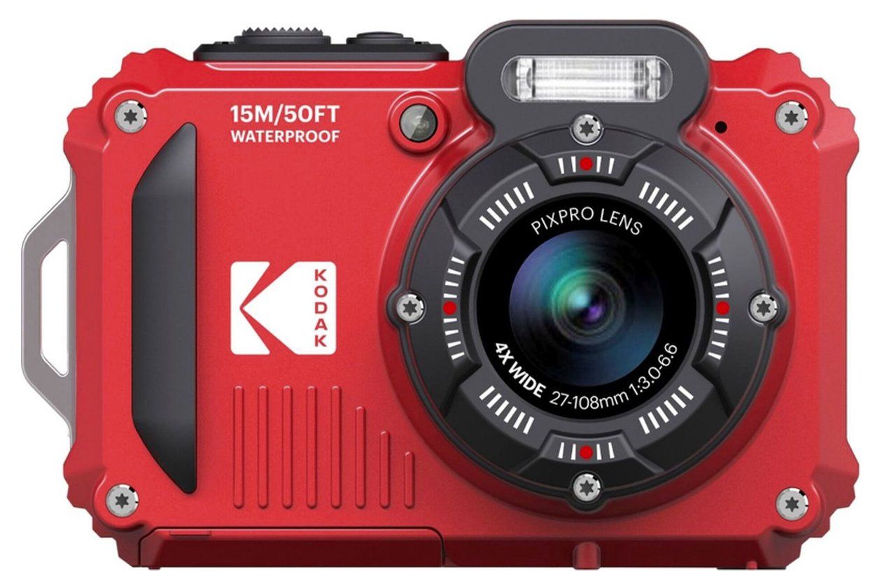 KODAK PixPro WPZ2 Tough Compact Camera - Red, Red - Image 1