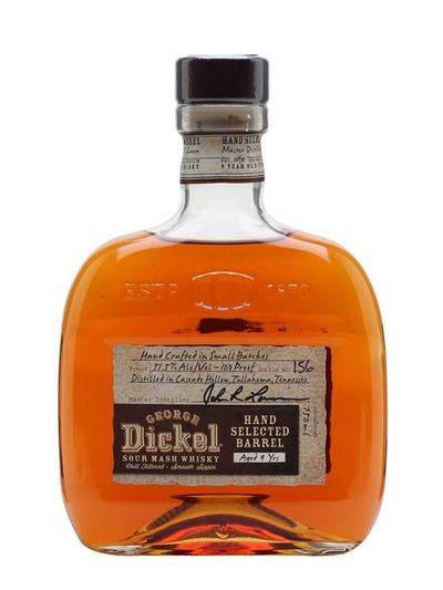 George Dickel 9 Year Old Hand Selected Barrel Whiskey, 75 cl