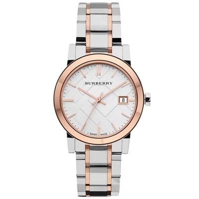 Burberry BU9105 Two Tone Stainless Steel Women's Watch