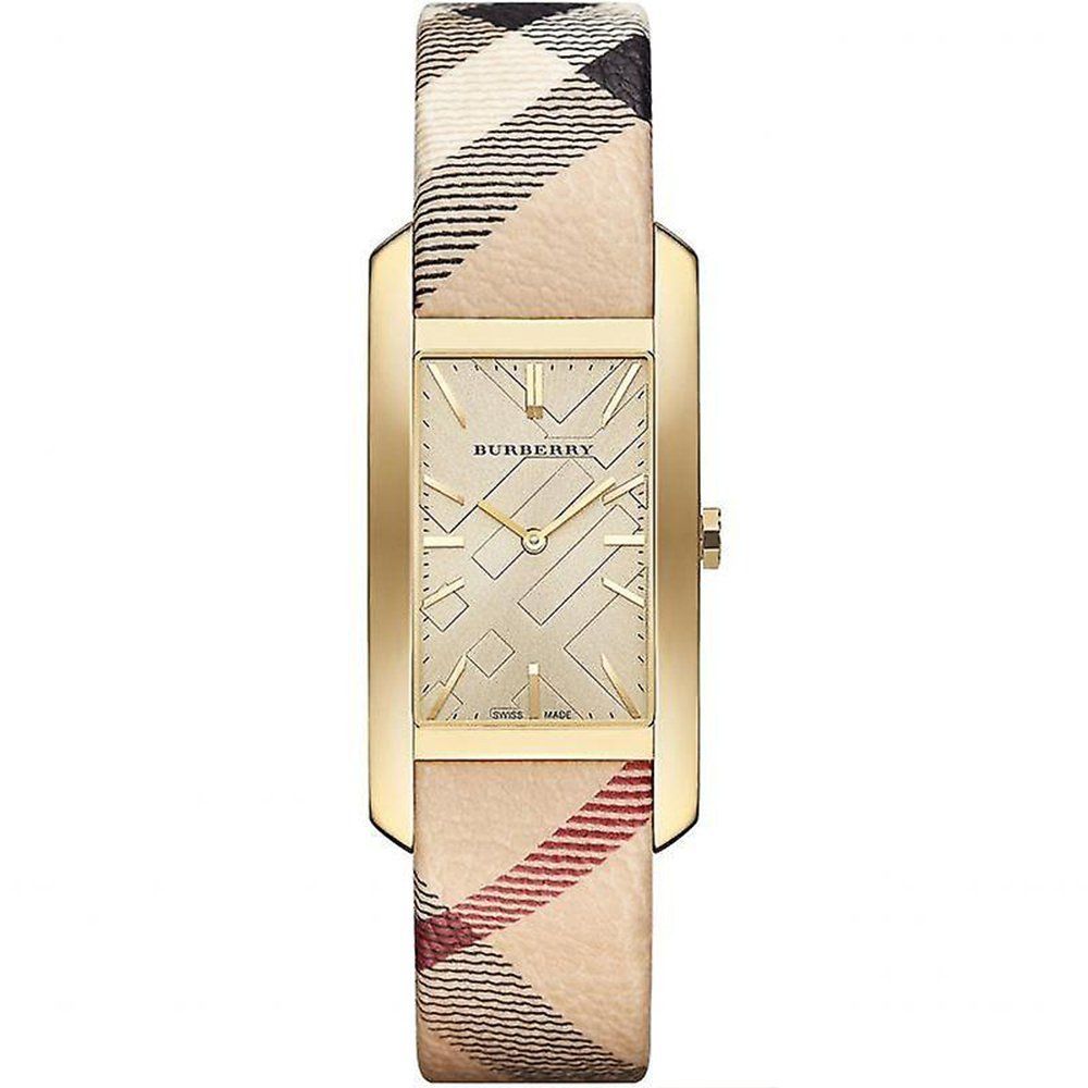 Burberry BU9407 25mm Stainless Steel Case Leather Women's Watch - Image 1