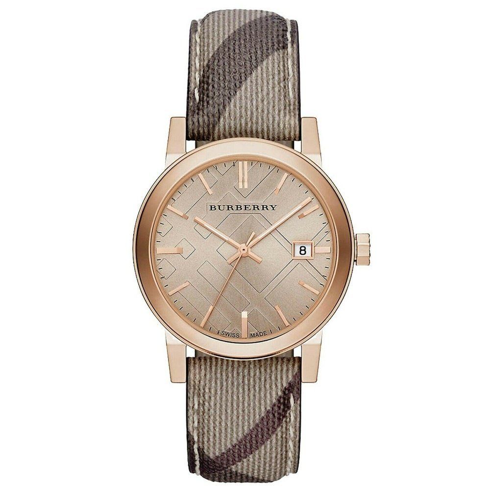 Burberry BU9040 The City Rose Gold Tone Women's Watch - Image 1
