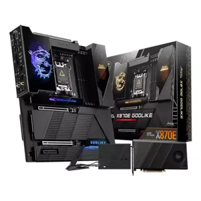 MSI MEG X870E GODLIKE motherboard AMD X870E Socket AM5 Extended ATX - Thumbnail 2