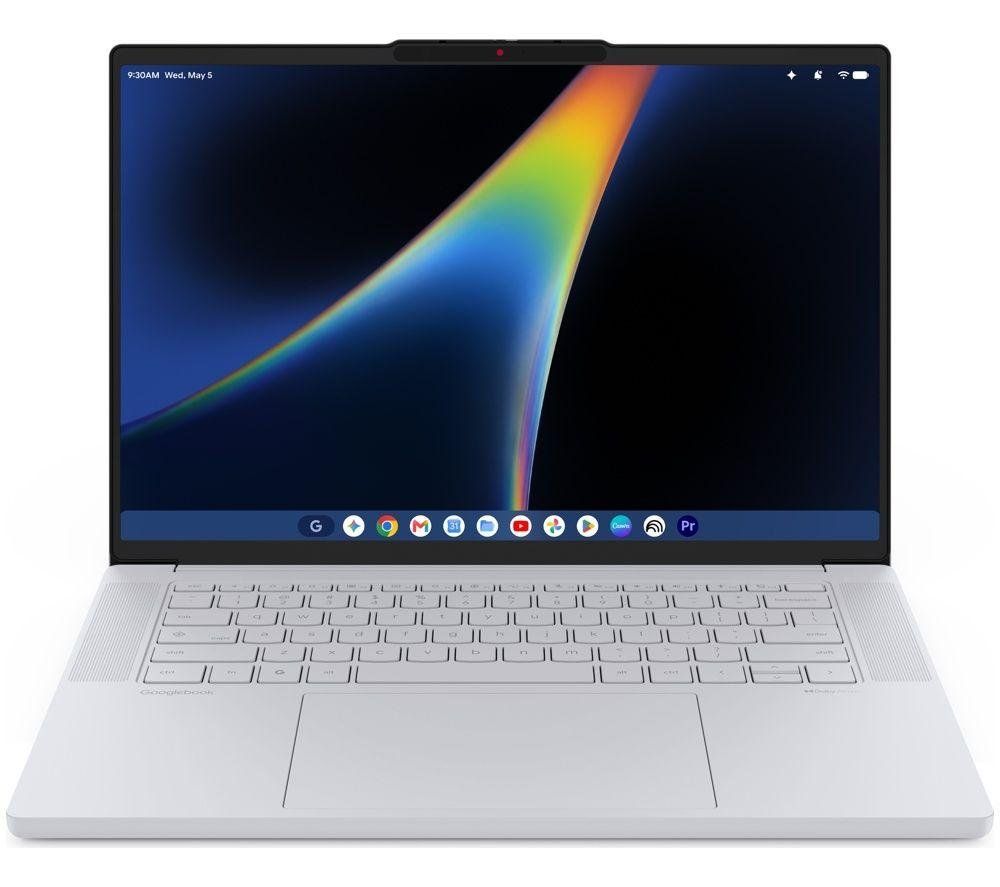 LENOVO Googlebook 15 - Intel®Core Ultra 5, 512 GB SSD, Celestial, Silver/Grey - Image 1