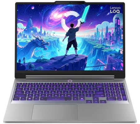 LENOVO LOQ 15.3" Gaming Laptop - Intel® Coreª 5, RTX 3050, 512 GB SSD, Silver/Grey