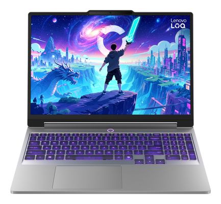 LENOVO LOQ 15.3" Gaming Laptop - Intel® Coreª 5, RTX 3050, 512 GB SSD, Silver/Grey - Thumbnail 2