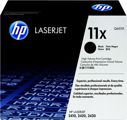HP 11X High Yield Black Original LaserJet toner cartridge 1 pc(s) - Thumbnail 2