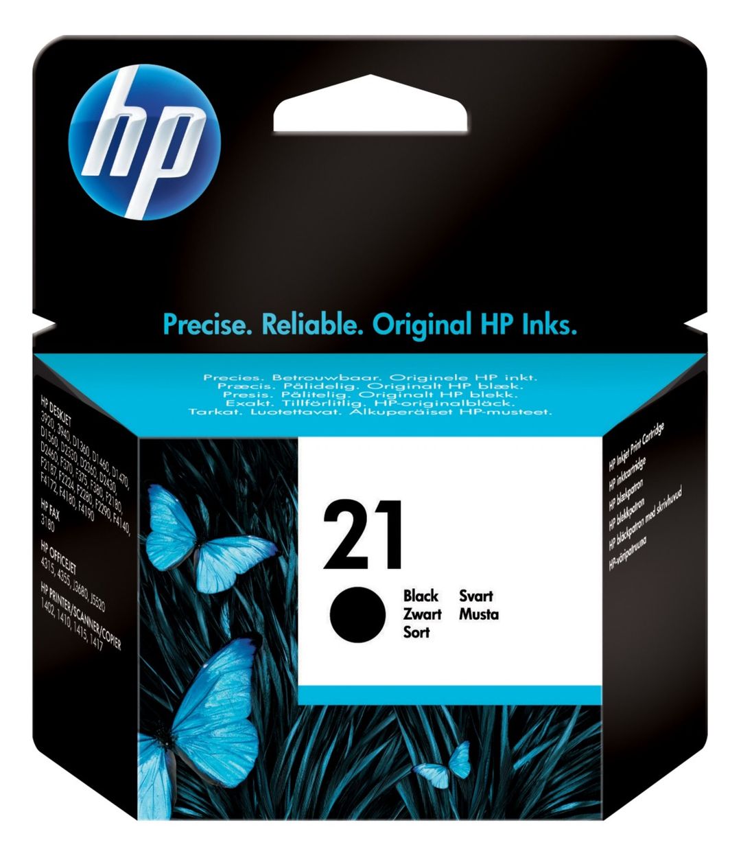 HP 21 Black Original Ink Cartridge - Image 1