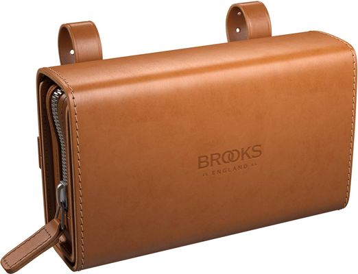 Brooks D Shaped Saddle Bag Honey - Thumbnail 2