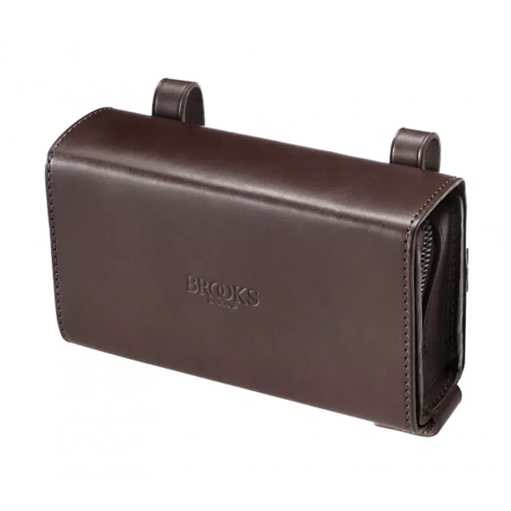 Brooks D Shaped Saddle Bag Brown - Image 1