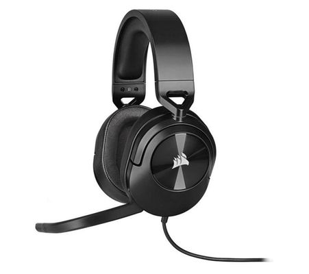 Corsair HS55 STEREO Headset Wired Head-band Gaming Carbon