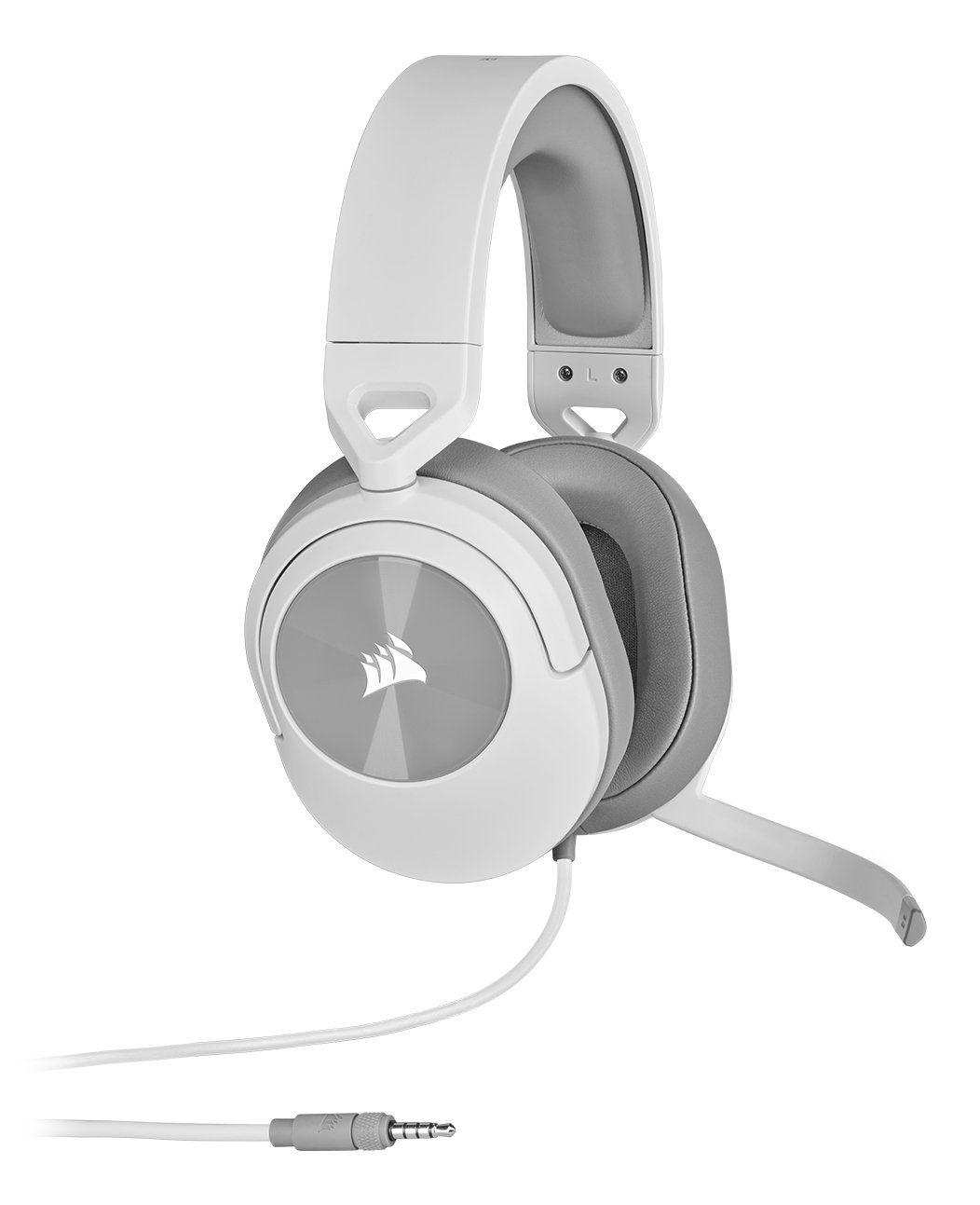 Corsair HS55 SURROUND Headset Wired Handheld Gaming White - Image 1