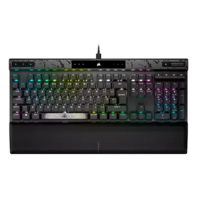 Corsair K70 MAX RGB keyboard Gaming USB Grey Steel