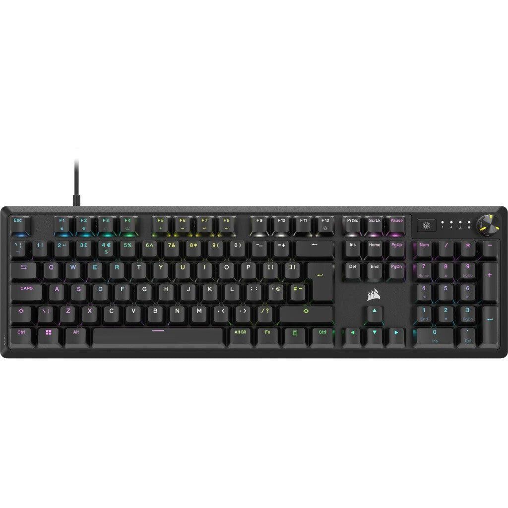 Corsair K70 CORE RGB keyboard Gaming USB QWERTY UK English Black - Image 1