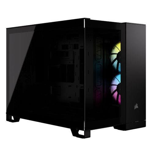 Corsair 2500X RGB Micro Tower Black - Image 1