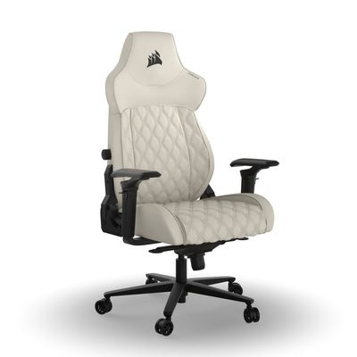 Corsair TC500 LUXE PC gaming chair Upholstered seat Beige - Thumbnail 2
