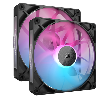 CORSAIR iCUE Link RX RGB Series 140 mm Case Fan - RGB LED, Twin Pack, White