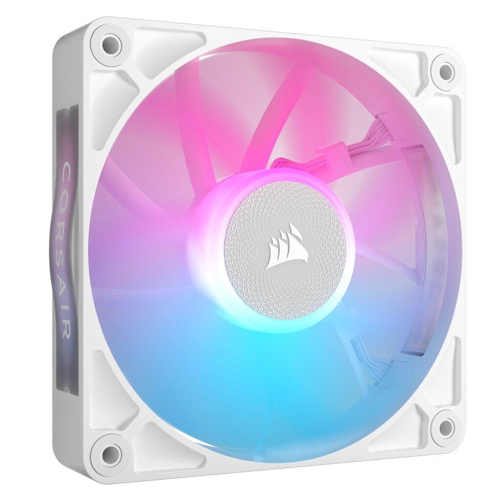 CORSAIR iCUE Link RX RGB Series 120 mm White Case Fan - RGB LED, White - Image 1