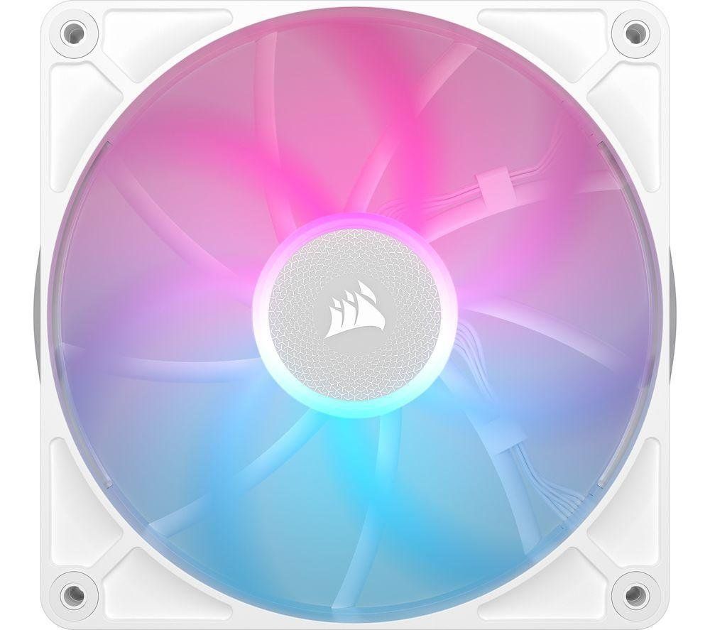 CORSAIR iCUE Link RX RGB Series 140 mm Case Fan - RGB LED, White - Image 1