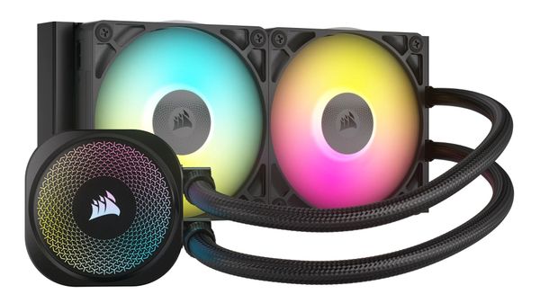 Corsair iCUE LINK TITAN RX RGB Processor All-in-one liquid cooler 12 c - Thumbnail 2