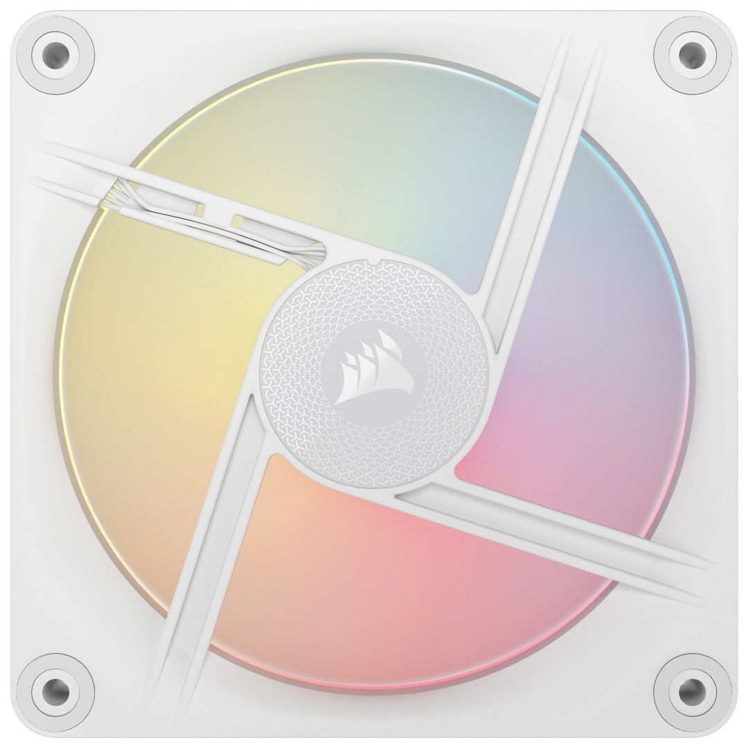 Corsair iCUE LINK LX120-R RGB Computer case Fan 12 cm White 3 pc(s) - Image 1