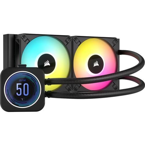 Corsair CW-9060074-WW computer cooling system Processor All-in-one liquid cooler 12 cm Black 1 pc(s) - Image 1