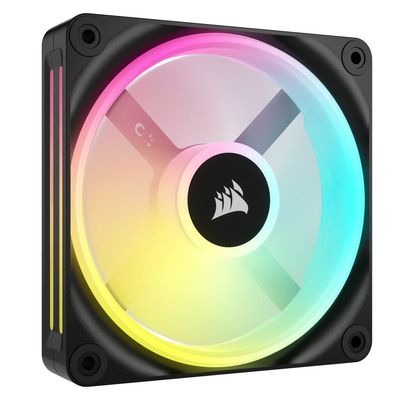 Corsair CUE LINK QX120 RGB Computer case Fan 12 cm Black. White 1 pc(s
