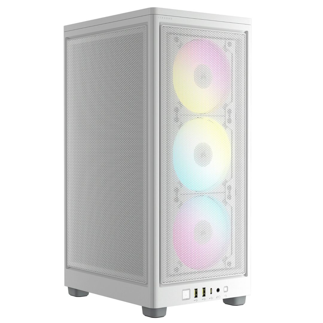 Corsair 2000D RGB Airflow Small Form Factor (SFF) White - Image 1
