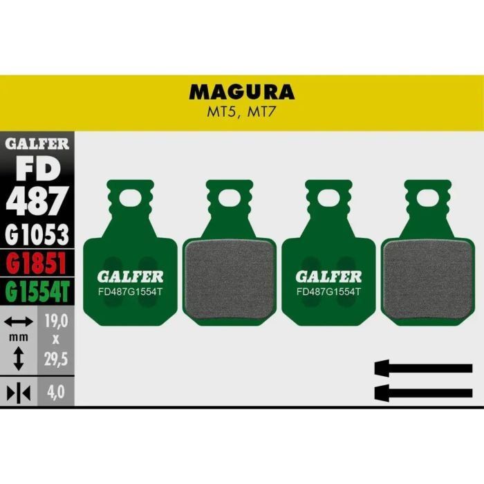 Galfer Pro Disc Brake Pads - Image 1