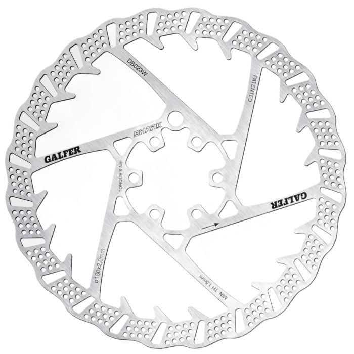 Galfer Shark 6 Bolt Disc Brake Rotor - Image 1