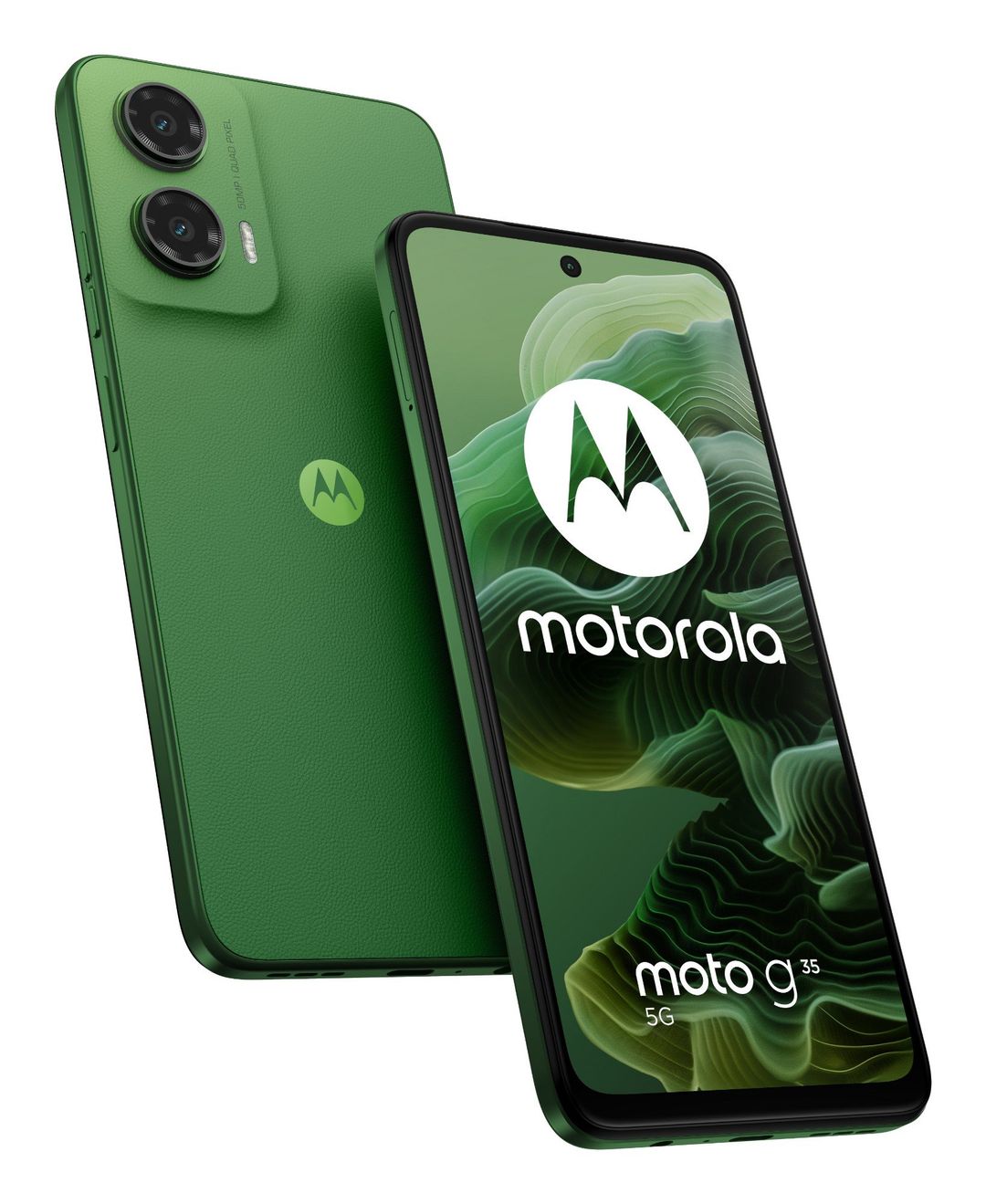 Motorola moto G35 5G 17.1 cm (6.72") Dual SIM Android 14 USB Type-C 4 GB 128 GB 5000 mAh Green - Image 1