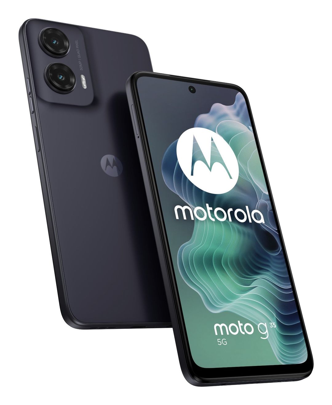 MOTOROLA Moto G35 5G - 128 GB, Greystone, Silver/Grey - Image 1