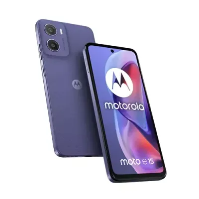 Motorola moto e15 16.9 cm (6.67") Dual SIM Android 14 Go edition 4G USB Type-C 2 GB 64 GB 5200 mAh Lavender - Thumbnail 2