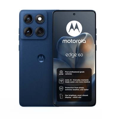MOTOROLA Edge 60 - 512 GB, Blue, Blue - Thumbnail 2