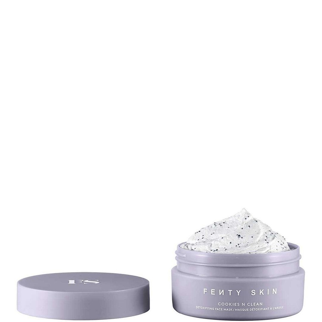 Fenty Skin Cookies N Clean Whipped Clay Pore Detox Face Mask with Salicylic Acid + Charcoal 75ml - Image 1