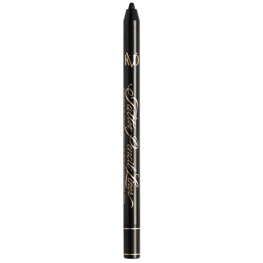 KVD Beauty Tattoo Pencil Liner Long-Wear Gel Eyeliner 0.5g (Various Shades) - Trooper Black - Image 1