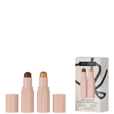 Fenty Beauty Mini Match Stix Duo Contour + Highlighter Set 5.6g (Various Shades) - Deep