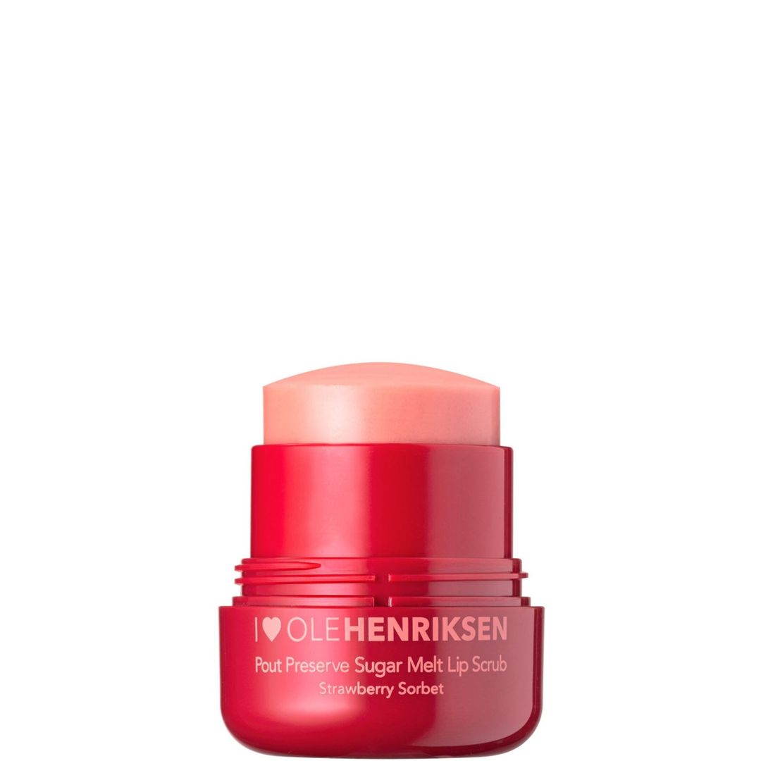 Ole Henriksen Pout Preserve Sugar Melt Lip Scrub 8g - Strawberry Sorbet - Image 1
