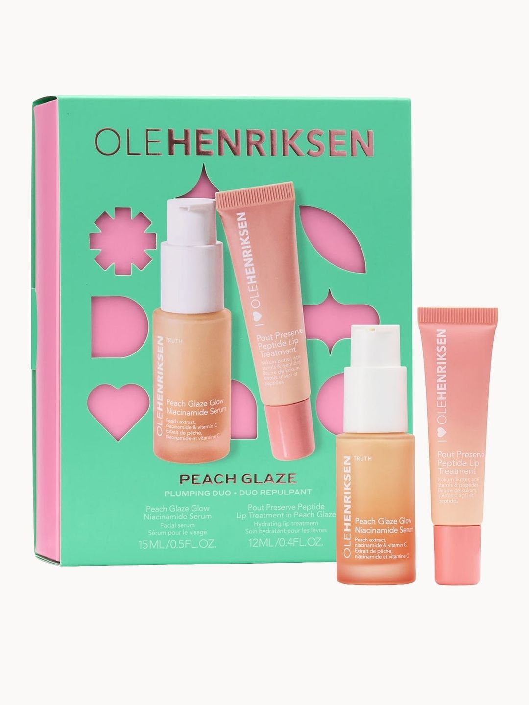 OLE HENRIKSEN Peach Glaze Plumping Duo (Worth £41) - Image 1