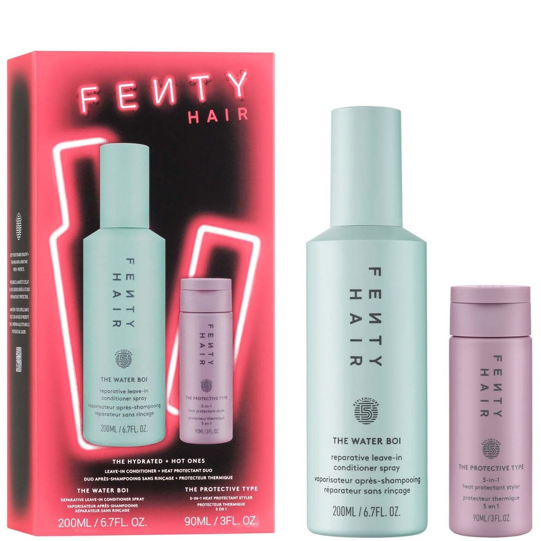 FENTY HAIR The Hydrated + Hot Ones Set (Worth £50) - Image 1