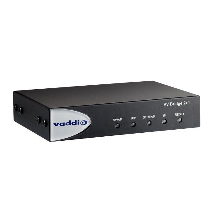 AV Bridge 2x1 - Black - Image 1