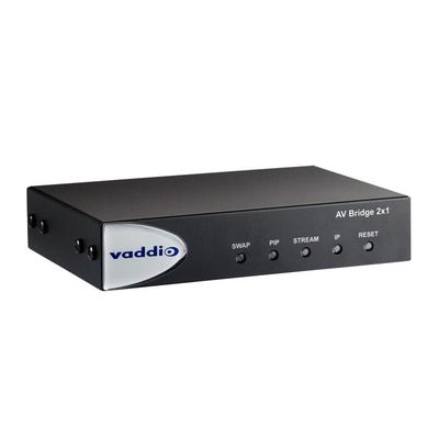 AV Bridge 2x1 - Black